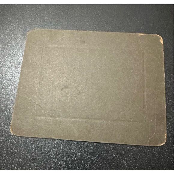 Vintage 1900s Men In Town Old Photo Retro Card Stock back 5x4” - Picture 2 of 4